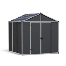 Abri De Jardin Rubicon Canopia 229x229 Cm Aluminium Et Polycarbonate