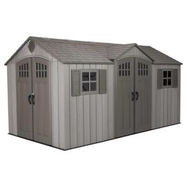 Abri De Jardin Résine Lifetime 60318 Double Pentes 11,15m²