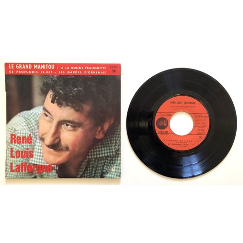 45 Tours René-Louis Lafforgue. Le Grand Manitou...