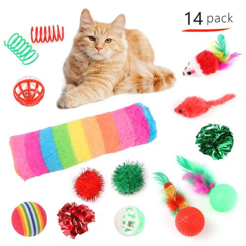 Série De Noël Cat Cat Toys Set Christmas Card Head Pack Cat Cat Toys Set Pour Enfants