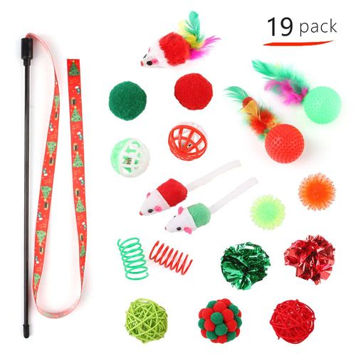 Série De Noël Cat Cat Toys Set Christmas Card Header Pack Cat Cat Toys Set Six
