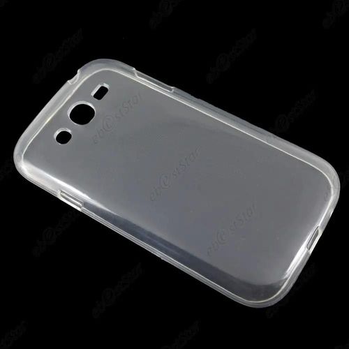Ebeststar ® Film + Housse Coque Protection Silicone Gel Ultra Fine 0,5mm Etui Souple Pour Samsung Galaxy Grand Plus Gt-I9060i, Grand Lite, Couleur Transparent