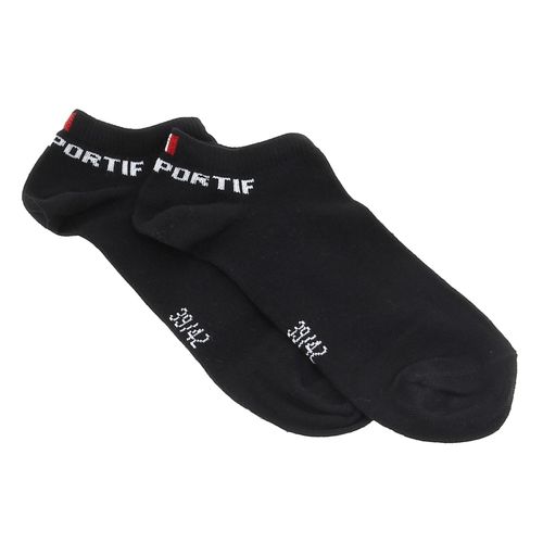 Socquettes Chaussettes Le Coq Sportif Ess Chaussettes Basse X2 N1 Noir