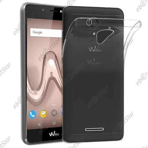Ebeststar ® Pour Wiko Tommy 2 Plus - Housse Etui Coque Silicone Gel Souple Ultra Fine 0,3mm Et Invisible, Couleur Transparente