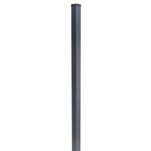 Poteau Aluminium Neva Taupe H.139 Cm (Sans Base)