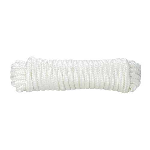 Corde tressée en nylon blanc Diall ø12 mm, 10 m