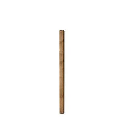 Poteau Bois Zutam Marron 9 X 9 X H.240 Cm