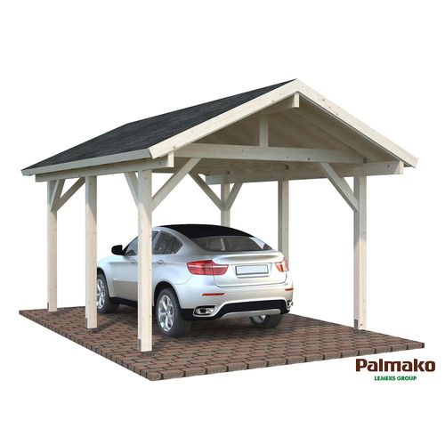 Carport Simple Robert Palmako Bois 11,7m²