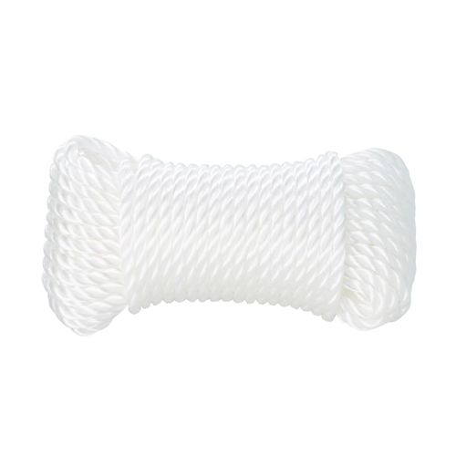 Corde torsadée en polypropylène blanche Diall ø6 mm, 7.5 m