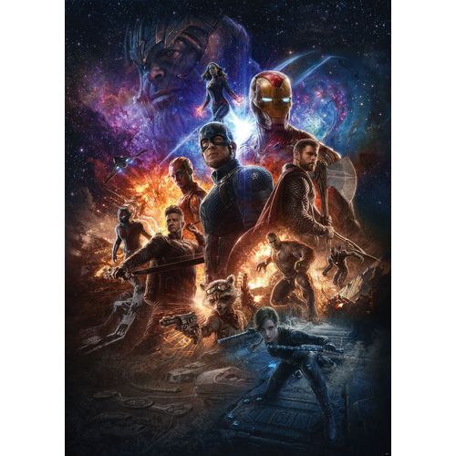 Papier peint panoramique Komar Avengers Battle of Worlds L.2 m x l.280 cm