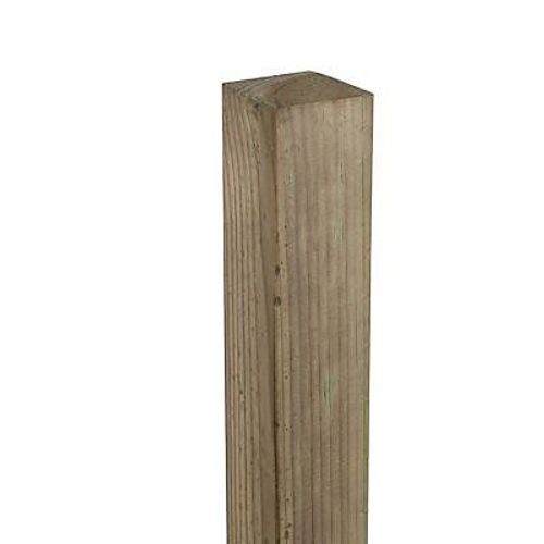 Poteau Bois Ombrone Vert 7 X 7 X H.100 Cm