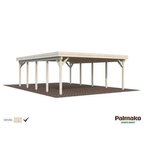 Abri D'auto En Bois Karl Palmako 40,6m²