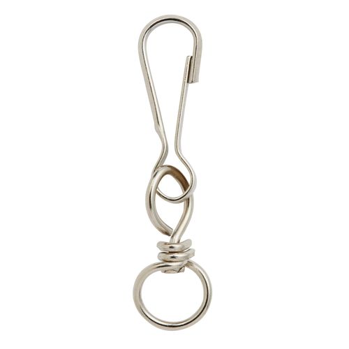 2 porte-mousquetons simple Diall 4 cm
