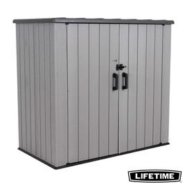 Armoire De Rangement Extérieur Lifetime En Résine L.193 X H.177 X P.110 Cm 3000l Gris