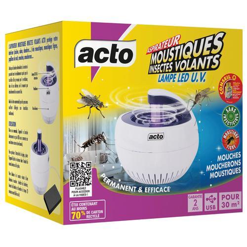 Aspirateur moustiques à LED UV protection silencieuse