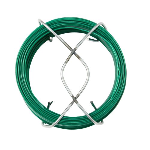Fil d'acier revêtement PVC Diall ø0.8 mm, 50 m