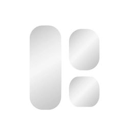 3 miroirs Funk oblong, différentes tailles Mpglass