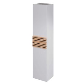 Colonne De Salle De Bains À Suspendre Ouverture Gauche Archi Blanc Mat H. 160 X L. 35 Cm