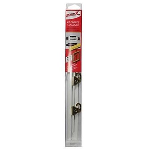 Kit cimaise décorative 1,50 m coloris blanc