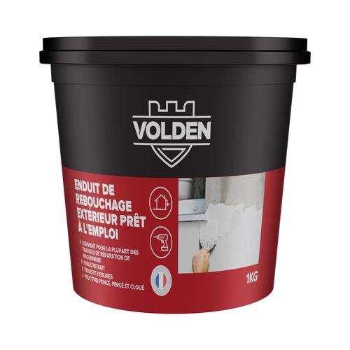 Enduit de rebouchage exterieur en poudre 1Kg Volden