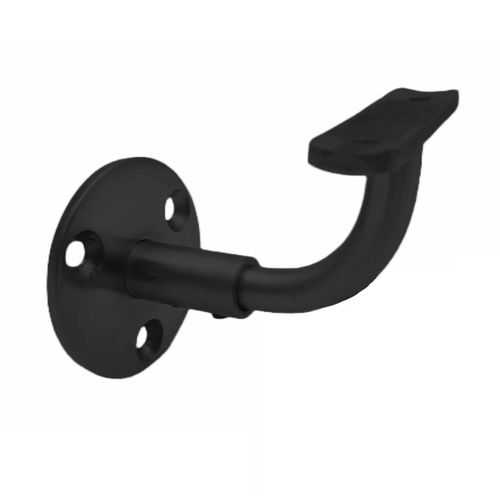 Support mural de rampe d¿escalier ajustable FORTIA acier noir