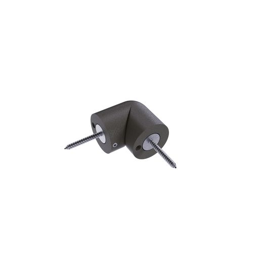 Articulation pour main courante aluminium taupe
