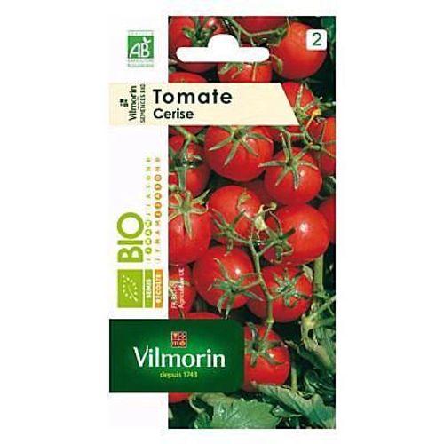 Graines De Tomate Bio Variété "Cerise" Vilmorin Semis De Février À Mai