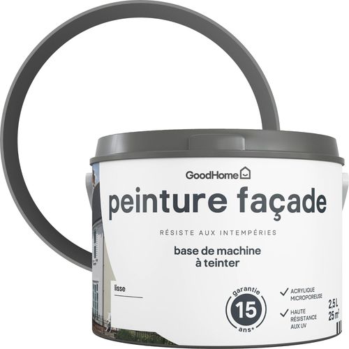 Peinture façade GoodHome mat base C 2,5L