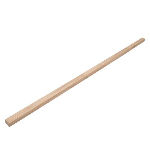 Rampe carrée pour escalier FORTIA naturel chêne