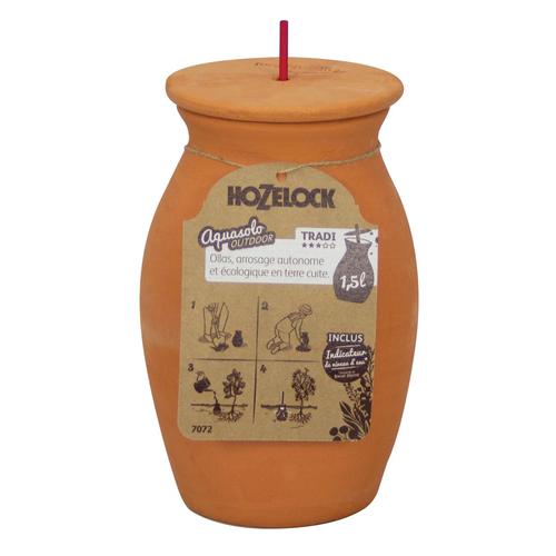 Pot en terre cuite d'arrosage Ollas Traditionnel 1.5L