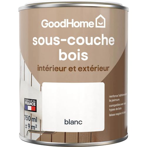 Peinture sous-couche bois GoodHome 0,75L