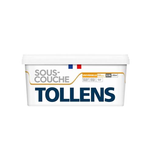 Sous-couche universelle Tollens blanc 2,5L