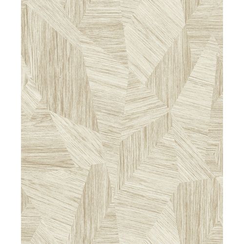 Papier peint vinyle expansé intissé Grandeco Talenso chêne clair