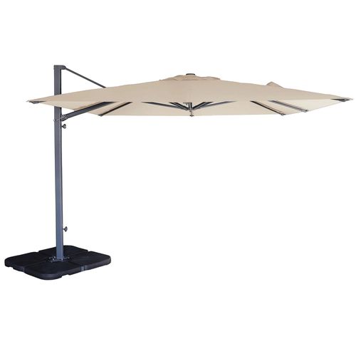 Parasol Déporté Anti-Vent Belveo L.3 X L.3m Beige