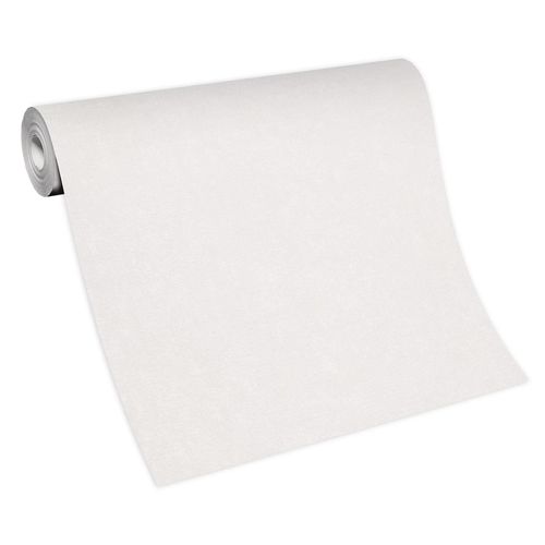Papier peint vinyle sur intissé Erismann blanc