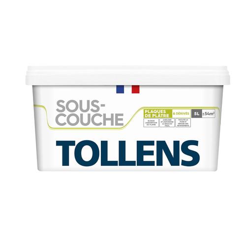 Sous-couche plaques de plâtre Tollens blanc 5L