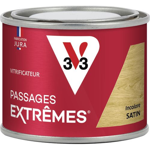 Vitrificateur passages extrêmes V33 satin incolore 125ml