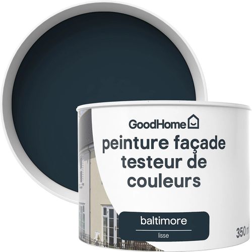 Testeur Peinture extérieure façade Baltimore GoodHome ton pierre mat 350ml