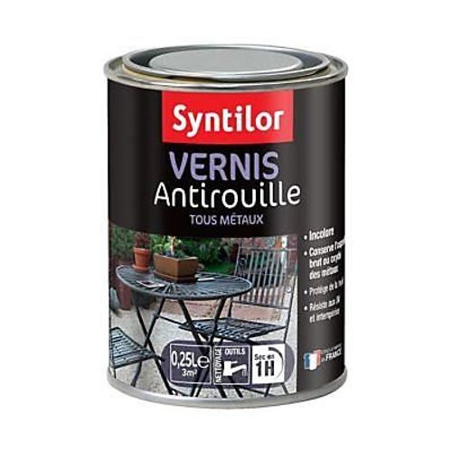 Vernis extérieur anti-rouille Syntilor Mat 0,25L