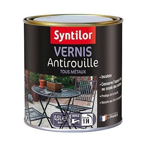 Vernis extérieur anti-rouille Syntilor Satin 0,5L