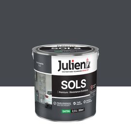 Peinture sols résistance extrême Julien gris graphite 2,5L
