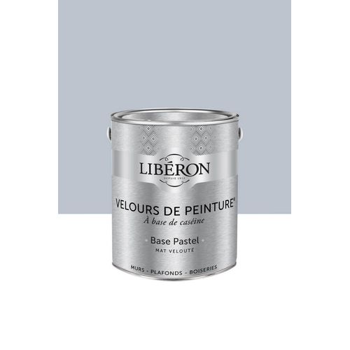 Peinture multisupport murs, plafonds et boiseries Velours de peinture gris conserverie Libéron 2,5L