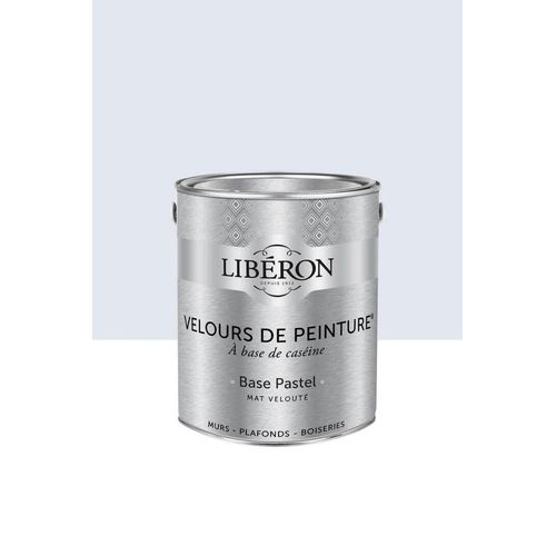 Peinture multisupport murs, plafonds et boiseries Velours de peinture blanc de meudon Libéron 2,5L