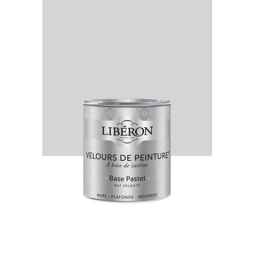 Peinture multisupport murs, plafonds et boiseries Velours de peinture blanc basilique Libéron 0,5L