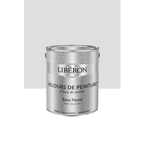 Peinture multisupport murs, plafonds et boiseries Velours de peinture blanc pâtisson Libéron 2,5L