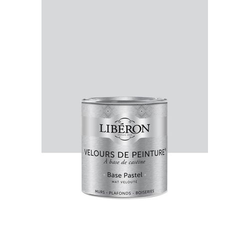 Peinture multisupport murs, plafonds et boiseries Velours de peinture blanc etretat Libéron 0,5L