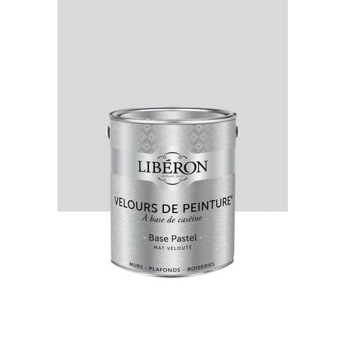 Peinture multisupport murs, plafonds et boiseries Velours de peinture blanc etretat Libéron 2,5L