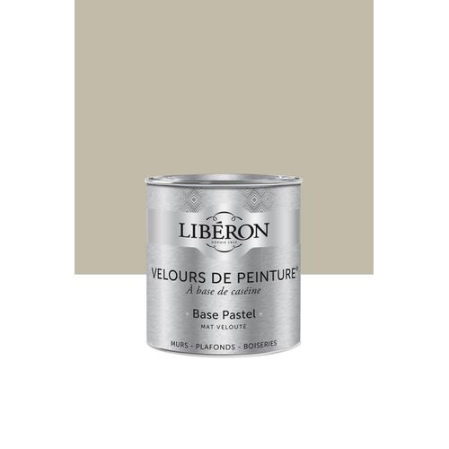 Peinture multisupport murs, plafonds et boiseries Velours de peinture beige bouillon Libéron 0,5L