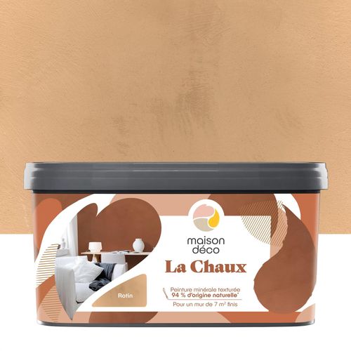 Peinture à effet Maison Déco La Chaux rotin 2,5L