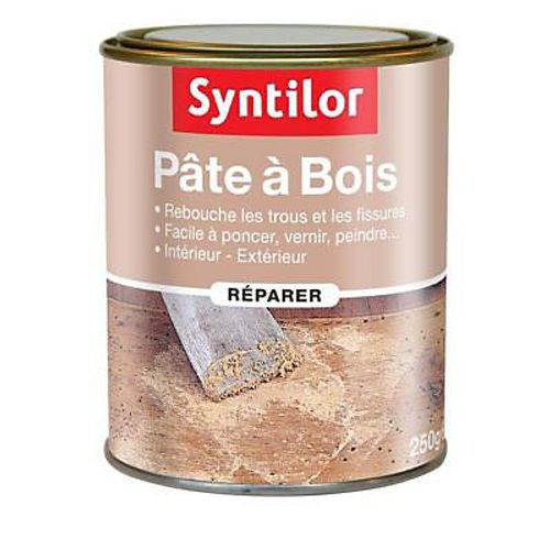 Pâte à bois Chêne moyen 500 g Syntilor